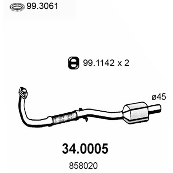 34.0005 CAT OPEL CORSA 1.5 D 3/5 porte