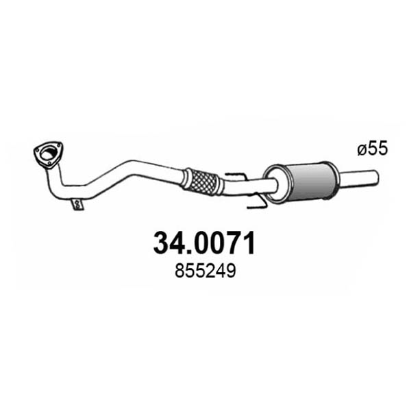 34.0071 CAT OPEL VECTRA C 1.9 CDTi 01/0