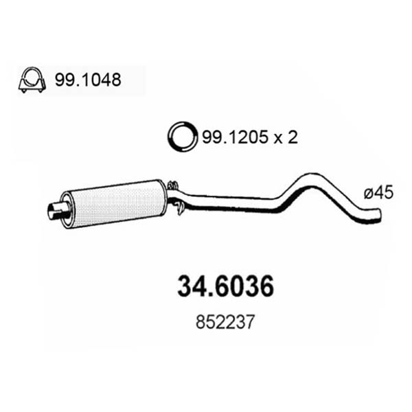 34.6036 S C OPEL KADETT E 1.2-1.3-1.8 2