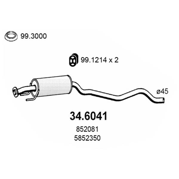 34.6041 S C OPEL ASTRA 1.7 D SW DAL 92