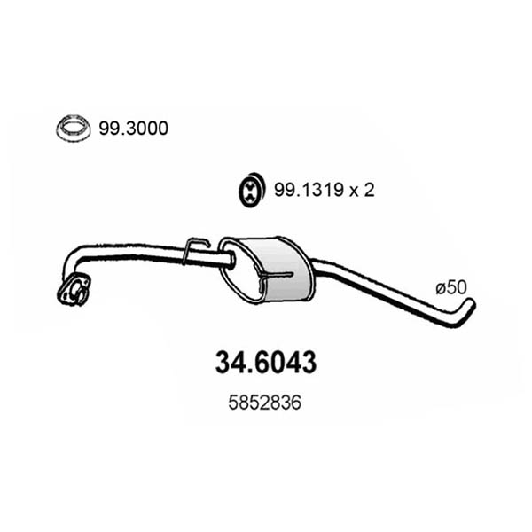 34.6043 S C OPEL OMEGA 2.0i 8V 4/94