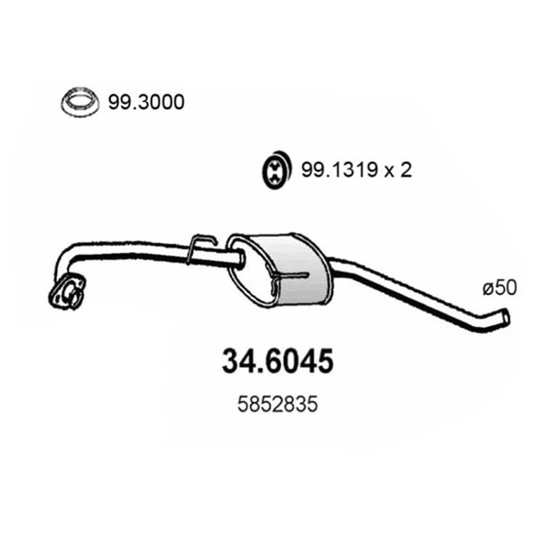 34.6045 S C OPEL OMEGA 2.0i 8V S.W. 4/9