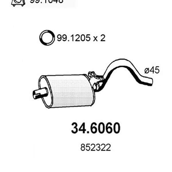 34.6060 S C OPEL ASCONA 1.9-2.0 S/E/GTE