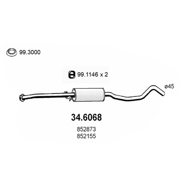 34.6068 S C OPEL VECTRA 1.4-1.6-1.8 89