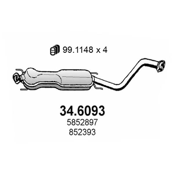 34.6093 S C OPEL VECTRA 2.0 TD SW 9/95