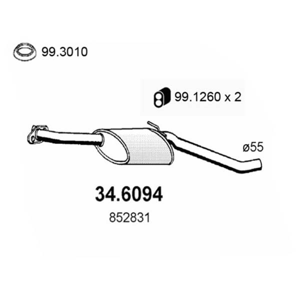 34.6094 S C OPEL OMEGA 2.3 FAM. 87