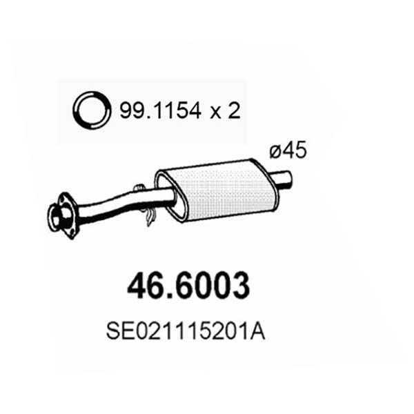 46.6003 S C SEAT RONDA/IBIZA 1.2-1.5 S.