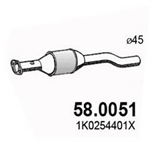 58.0051 CAT VW GOLFV PLUS 1.4 16V 10/03