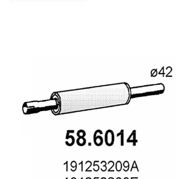 58.6014 S C GOLF/JETTA 1.1-1.3 83