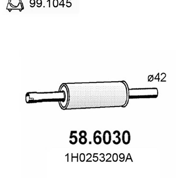 58.6030 S C GOLF III 1.4. 1.6. 1.8 8/9