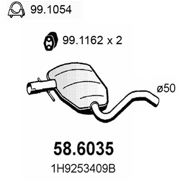 58.6035 S C GOLFVARIANT 2.0 GTi 16V 1/9