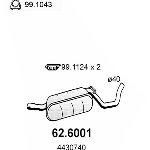 62.6001 S C ZASTAVA YUGO 55