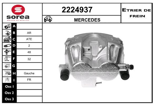 Staffa de freno SEEAC 4224937