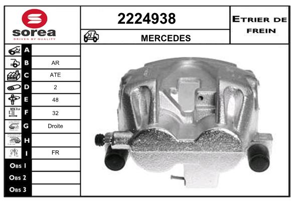 Staffa de freno SEEAC 4224938