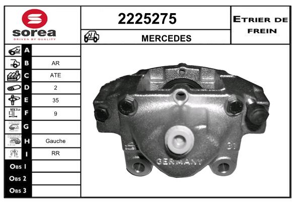 Staffa de freno SEEAC 4225275