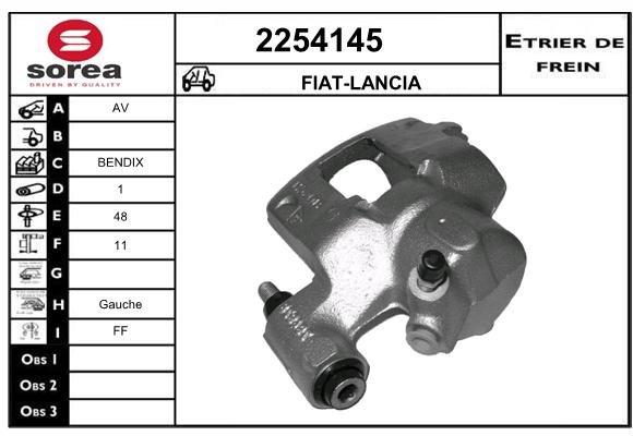 Staffa de freno SEEAC 4254145