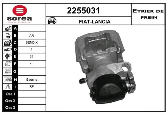 Staffa de freno SEEAC 4255031