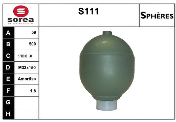 Set di 2 di sospensione SEEAC SC119-N