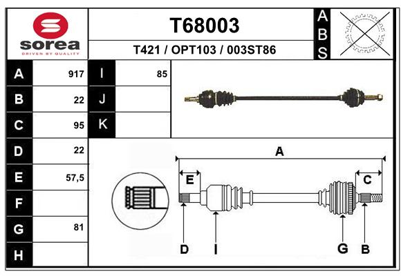 Trasmissione SEEAC OPT103