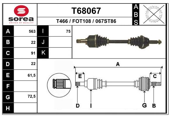 Trasmissione SEEAC FOT108