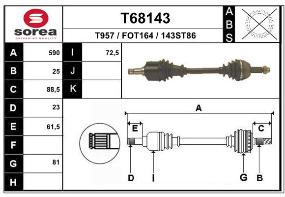 Trasmissione SEEAC FOT164