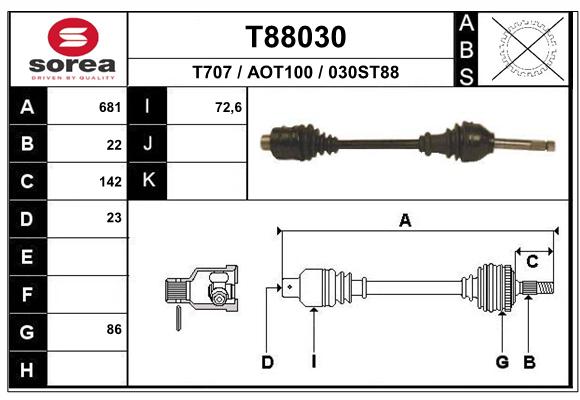 Trasmissione SEEAC AOT100