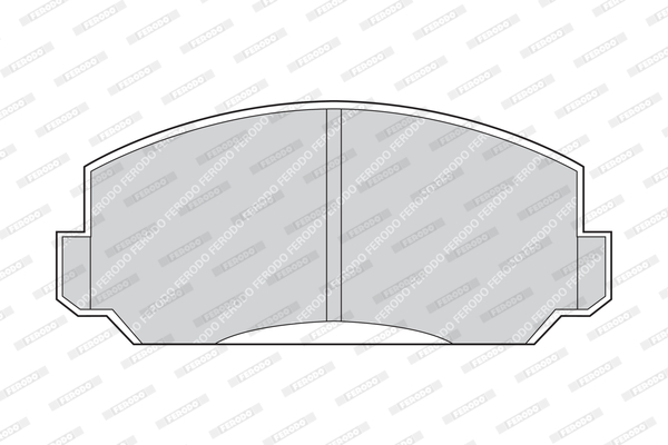 Pastiglie freno lv FERODO FDB152
