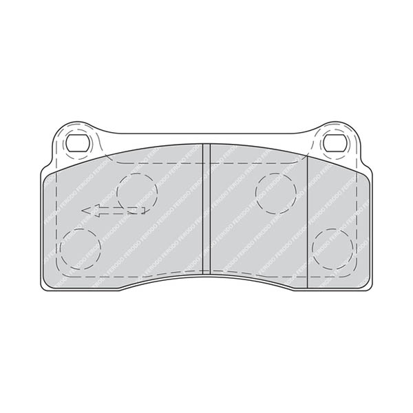 Pastiglie freno lv FERODO FDB1951