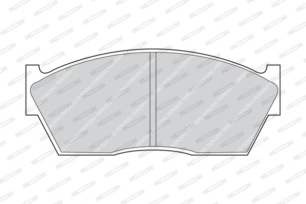 Pastiglie freno lv FERODO FDB285