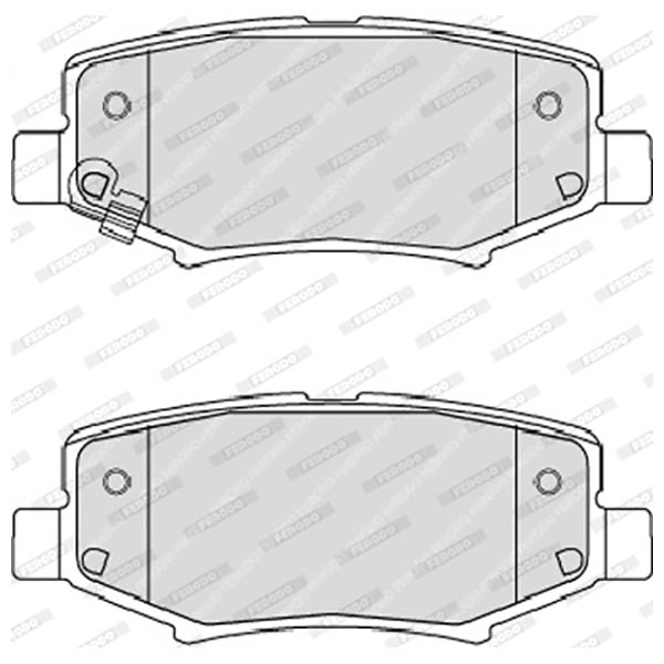 Pastiglie freno lv FERODO FDB4239