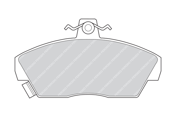 Pastiglie freno lv FERODO FDB608