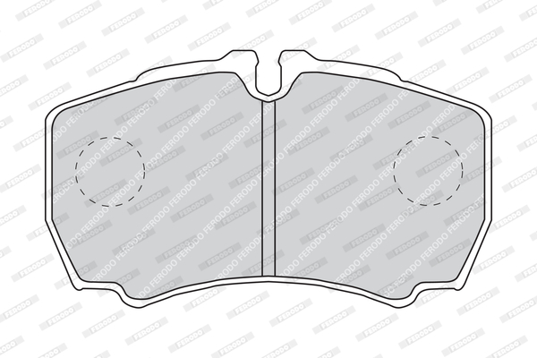 Pastiglie freno van FERODO FVR1405