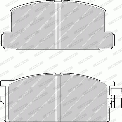 Pastiglie freno van FERODO FVR295