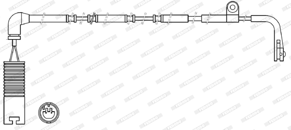 Spie freno FERODO FWI315