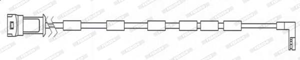 Spie freno FERODO FWI323