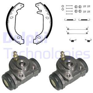 Kit freni posteriore premontato DELPHI KP987