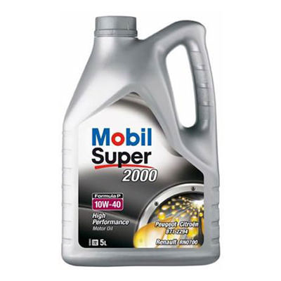 10W40 MOBIL (SUPER 2000 X1) 5 litri