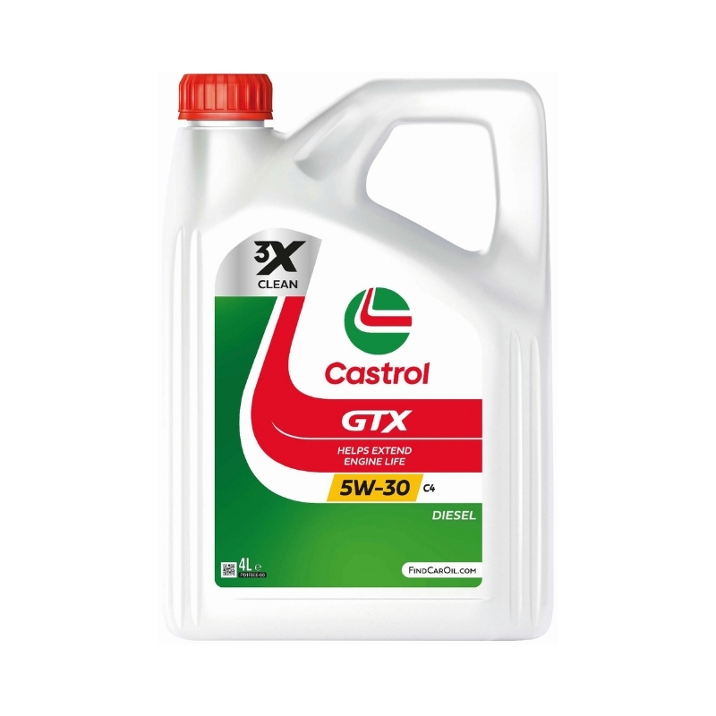 5W30 CASTROL 4L (C4, GTX)