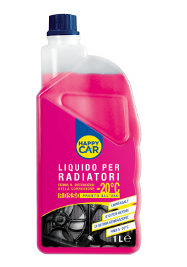 Liquido radiatore rosso -20°c 1lt